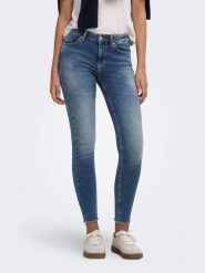 ONLY Dżinsy - Slim fit - w kolorze niebieskim rozmiar: S/L30. Niebieskie jeansy damskie Only. Za 139.95 zł.