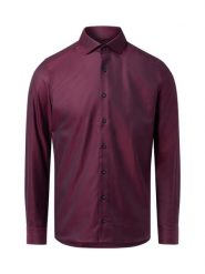 Finshley & Harding Koszula - non-iron Mężczyźni Slim Fit Bawełna czerwony, 43. Czerwone koszule męskie Finshley & Harding, m, bez wzorów, z bawełny, bez kołnierzyka, bez ramiączek. Za 229.95 zł.