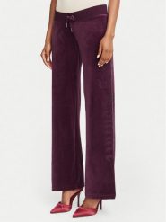 Juicy Couture Spodnie dresowe Old Gothic JCWBJ226334 Fioletowy Regular Fit. Fioletowe spodnie dresowe damskie Juicy Couture, l, bez wzorów, z dresówki. Za 379.99 zł.