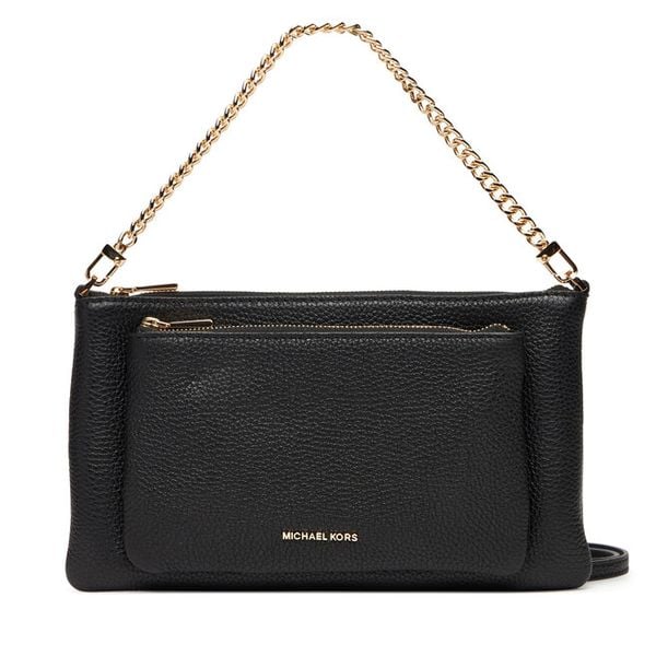 Torebka MICHAEL Michael Kors. Czarne listonoszki damskie MICHAEL Michael Kors, bez wzorów, bez dodatków. Za 789.99 zł.