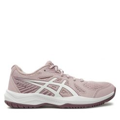 Buty halowe Asics. Czerwone buty sportowe na co dzień damskie Asics, bez wzorów. Za 239.99 zł.