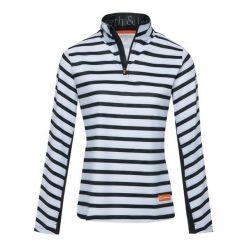 Bluza narciarska Damska Gareth & Lucas The One Hundred and Eighteen. Białe bluzy bez kaptura damskie GARETH & LUCAS, z elastanu. Za 229.99 zł.