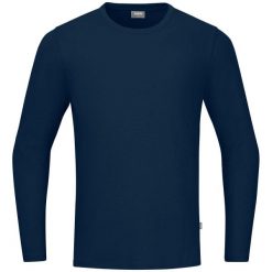 Koszulka z długim rękawem Jako Organic. Niebieskie t-shirty damskie Jako, m, bez wzorów, z bawełny, bez kołnierzyka. Za 153.00 zł.