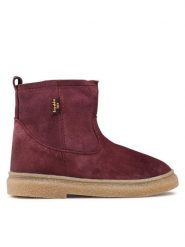 Froddo Kozaki Wreny Wool Tex G2160079-6 S Brązowy. Brązowe kozaki dziewczęce Froddo, bez wzorów, ze skóry, bez obcasa. Za 369.99 zł.
