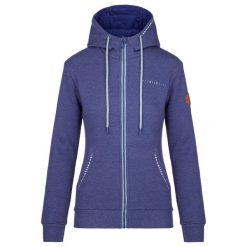 Bluza damska Kilpi ERRY-W. Niebieskie bluzy bez kaptura damskie Kilpi, xs. Za 189.67 zł.