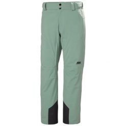 Spodnie narciarskie Helly Hansen Rapid. Zielone spodnie materiałowe męskie Helly Hansen, bez wzorów, z elastanu. Za 1,186.50 zł.