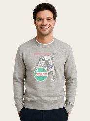 WOOOP Bluza "Penthouse 1977 cover" w kolorze szarym rozmiar: XS. Szare bluzy bez kaptura męskie Wooop, xs. Za 108.99 zł.