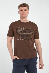 T-shirt męski z grafiką AERONAUTICA MILITARE. T-shirty męskie AERONAUTICA MILITARE, m, bez wzorów, bez kołnierzyka. Za 269.00 zł.