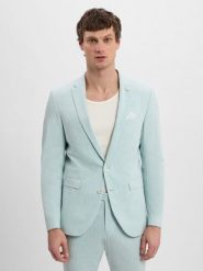 Finshley & Harding London marynarka garniturowa - Brixdon Mężczyźni Slim Fit zielony, 98. Zielone marynarki męskie Finshley & Harding London, bez wzorów. Za 799.95 zł.