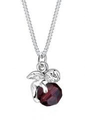 Elli Damski wisiorek Anioł z kryształem w srebrze próby 925 Sterling Silver Naszyjniki 1 ct. Szare naszyjniki damskie Elli, srebrne. Za 303.99 zł.