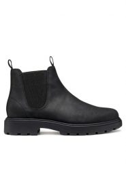 Geox Sztyblety U Spherica Ec7 U46FRA 000FF C9997 Czarny. Czarne sztyblety męskie Geox, ze skóry, bez zapięcia. Za 549.99 zł.