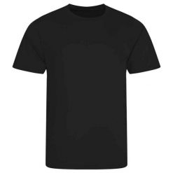 Gładka Koszulka Unisex Dla Dorosłych. Fioletowe bluzki damskie JUST COOL, bez wzorów, bez kołnierzyka. Za 45.99 zł.