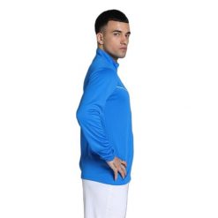 Bluza męska Puma teamRISE Training Poly Jacket niebieska. Niebieskie bluzy bez kaptura męskie Puma, m. Za 149.00 zł.