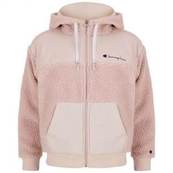 Bluza sportowa damska Champion Hooded Full Zip Sweat. Brązowe bluzy sportowe damskie CHAMPION, m. Za 277.00 zł.
