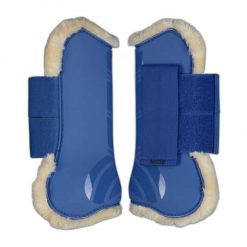 Botki z otwartym przodem i podszewką ze sztucznego futra Horze Windsor. Niebieskie buty zimowe męskie HORZE, z tworzywa sztucznego, z otwartym noskiem, bez zapięcia. Za 173.00 zł.