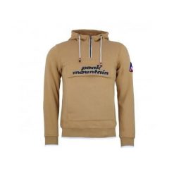 Bluza z kapturem Peak Mountain Ceflow. Brązowe bluzy z kapturem męskie Peak Mountain, m, z polaru. Za 219.50 zł.