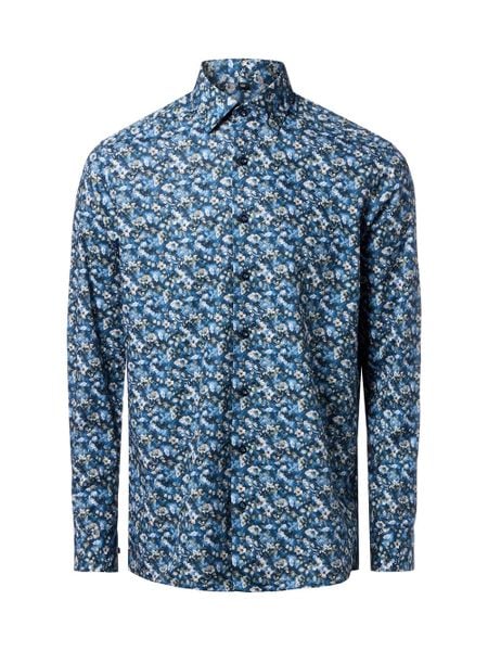 Finshley & Harding Koszula - Easy Care Mężczyźni Modern Fit Bawełna niebieski|biały|zielony, 40. Białe koszule męskie Finshley & Harding, m, bez wzorów, z bawełny, bez kołnierzyka, bez ramiączek. Za 169.95 zł.