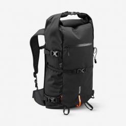 Plecak narciarski / snowboardowy freeride Wedze Robust 30 l. Czarne plecaki damskie WED'ZE, bez wzorów, z materiału. Za 399.99 zł.