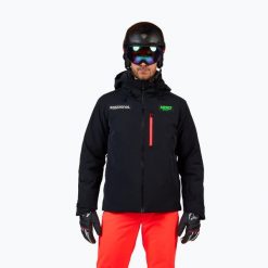 Kurtka narciarska Rossignol Hero Blackside Insulated Black - L. Czarne kurtki męskie Rossignol, l, bez wzorów, bez kaptura, narciarskie. Za 1,999.00 zł.