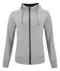 Clique Classic Hoody Full Zip Women — damska bluza z kapturem na zamek – grey. Szare bluzy z kapturem damskie CLIQUE, xs, z bawełny. Za 238.39 zł.