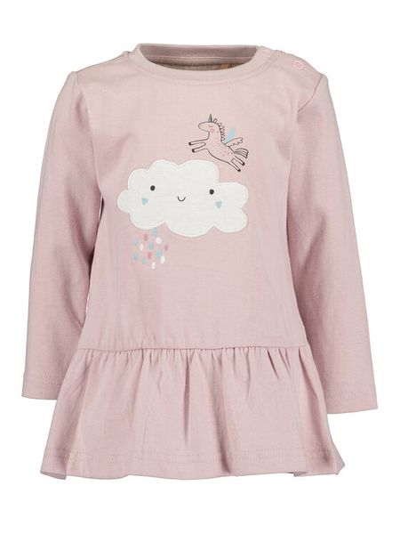 Blue Seven Tunika 950607 X Różowy Regular Fit. Czerwone sukienki dziewczęce Blue Seven, bez wzorów, z bawełny, bez ramiączek. Za 49.99 zł.