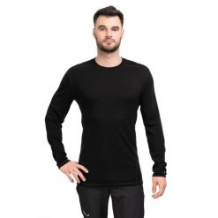 Koszulka Smartwool Classic Thermal Merino Base Layer Crew. Czarne bielizna termoaktywna męska Smartwool, m, bez wzorów. W wyprzedaży za 448.15 zł.