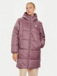 Adidas Płaszcz zimowy adicolor IW5857 Fioletowy Regular Fit. Fioletowe płaszcze damskie Adidas, na zimę, m, bez wzorów, z syntetyku. Za 599.99 zł.