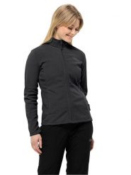 Jack Wolfskin Kurtka polarowa "Taunus" w kolorze czarnym rozmiar: XL. Czarne kurtki damskie Jack Wolfskin, xl, bez wzorów, z materiału, bez kaptura. Za 188.85 zł.