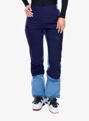 Spodnie softshell damskie La Sportiva Ikarus Pant. Niebieskie spodnie materiałowe damskie La Sportiva, bez wzorów, z softshellu. Za 714.99 zł.