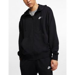 Bluza dresowa męska NIKE NSW CLUB z kapturem. Czarne bluzy z kapturem męskie Nike, l, z dresówki. Za 329.00 zł.