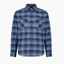 Koszula męska CMP 32T1757. Niebieskie koszule męskie CMP, m, bez wzorów, bez kołnierzyka, bez ramiączek. Za 249.99 zł.