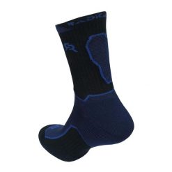 Skarpety termoaktywne turystyczne Rough Radical Crew na zimę i lato. Niebieskie skarpetki męskie ROUGH RADICAL, bez wzorów. Za 29.90 zł.