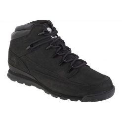 Buty Timberland Euro Rock Wr Basic 0A2AD1 czarne. Czarne buty sportowe na co dzień męskie na zimę, z materiału, bez zapięcia. Za 865.64 zł.