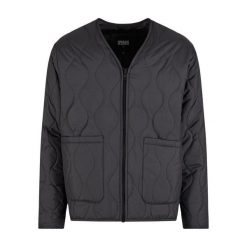 Puchowa kurtka Urban Classics. Czarne kurtki męskie Urban Classics, m, bez wzorów, z puchu, bez kaptura. Za 206.00 zł.