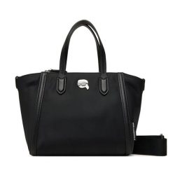 Torebka KARL LAGERFELD. Czarne torebki klasyczne damskie Karl Lagerfeld, bez wzorów, bez dodatków. Za 549.99 zł.