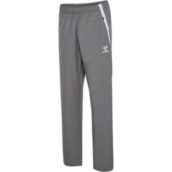 Spodnie sportowe dresowe damskie HUmmel Lead 2.0 Woven Pants. Szare spodnie sportowe damskie HUMMEL, s, z dresówki, do piłki nożnej. Za 168.00 zł.