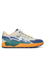 Primigi Sneakersy AVANT Gtx 1431033 D Szary. Szare buty sportowe chłopięce Primigi, z materiału, bez zapięcia. Za 429.99 zł.