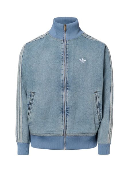 Adidas Originals kurtka dżinsowa Kobiety Bawełna (100%) niebieski, XXL. Niebieskie kurtki damskie adidas Originals, xxl, bez wzorów, z bawełny, bez kaptura. Za 439.95 zł.