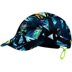 Czapka z daszkiem BUFF PACK RUN CAP IPE NAVY. Niebieskie czapki męskie Buff, bez wzorów, sportowe. W wyprzedaży za 119.93 zł.