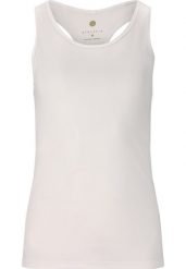 Damski tank top Athlecia Niya. Czarne topy sportowe damskie Athlecia, bez wzorów, z materiału, bez ramiączek. Za 128.50 zł.
