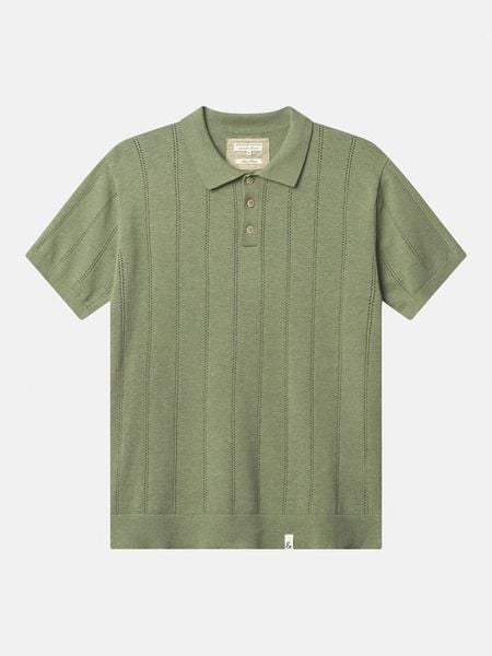COLOURS & SONS Koszulka polo w kolorze zielonym rozmiar: L. Zielone koszulki polo męskie COLOURS & SONS, l, bez wzorów, bez ramiączek. Za 194.95 zł.