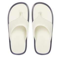 Japonki Melissa. Białe klapki damskie Melissa, bez wzorów, bez obcasa. Za 269.99 zł.