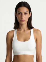 Guess Biustonosz top O6GC04 KE831 Écru. Biustonosze Guess, z aplikacjami. Za 164.99 zł.