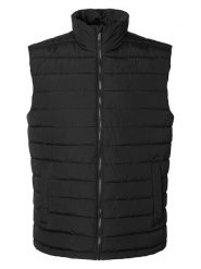 SELECTED HOMME Kamizelka pikowana w kolorze czarnym rozmiar: XL. Czarne kamizelki męskie Selected Homme, xl. Za 136.13 zł.
