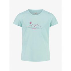 Koszulka dziewczęca CMP Rave G T-Shirt. Zielone koszulki dziewczęce CMP, bez wzorów, bez ramiączek. Za 53.99 zł.