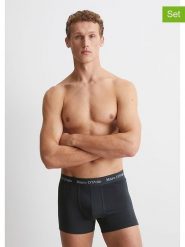 Marc O´Polo Bokserki (3 pary) w kolorze granatowo-szarym rozmiar: M. Niebieskie bokserki męskie bez wzorów. Za 122.38 zł.