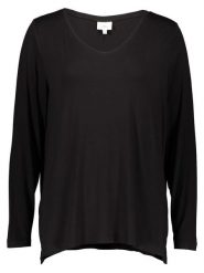 ONLY Koszulka w kolorze czarnym rozmiar: 50/52. Czarne bluzki damskie Only, bez wzorów, bez kołnierzyka. Za 56.66 zł.