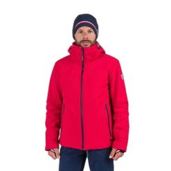 Kurtka narciarska Rossignol Cieloalto. Czerwone kurtki narciarskie i snowboardowe damskie Rossignol, m, bez wzorów, z materiału, bez kaptura, narciarskie, primaloft. Za 1,369.00 zł.