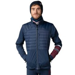 Kurtka narciarska Rossignol Poursuite Warm. Niebieskie kurtki męskie Rossignol, na zimę, m, bez wzorów, sportowe, bez kaptura. Za 875.00 zł.