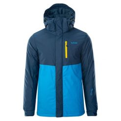 Męska Kurtka Narciarska Namparo. Niebieskie kurtki męskie Hi-tec, na zimę, m, bez wzorów, sportowe, bez kaptura. Za 499.99 zł.
